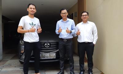 Trimakasih Mas Egin sudah membeli Mazda melalui Salim 